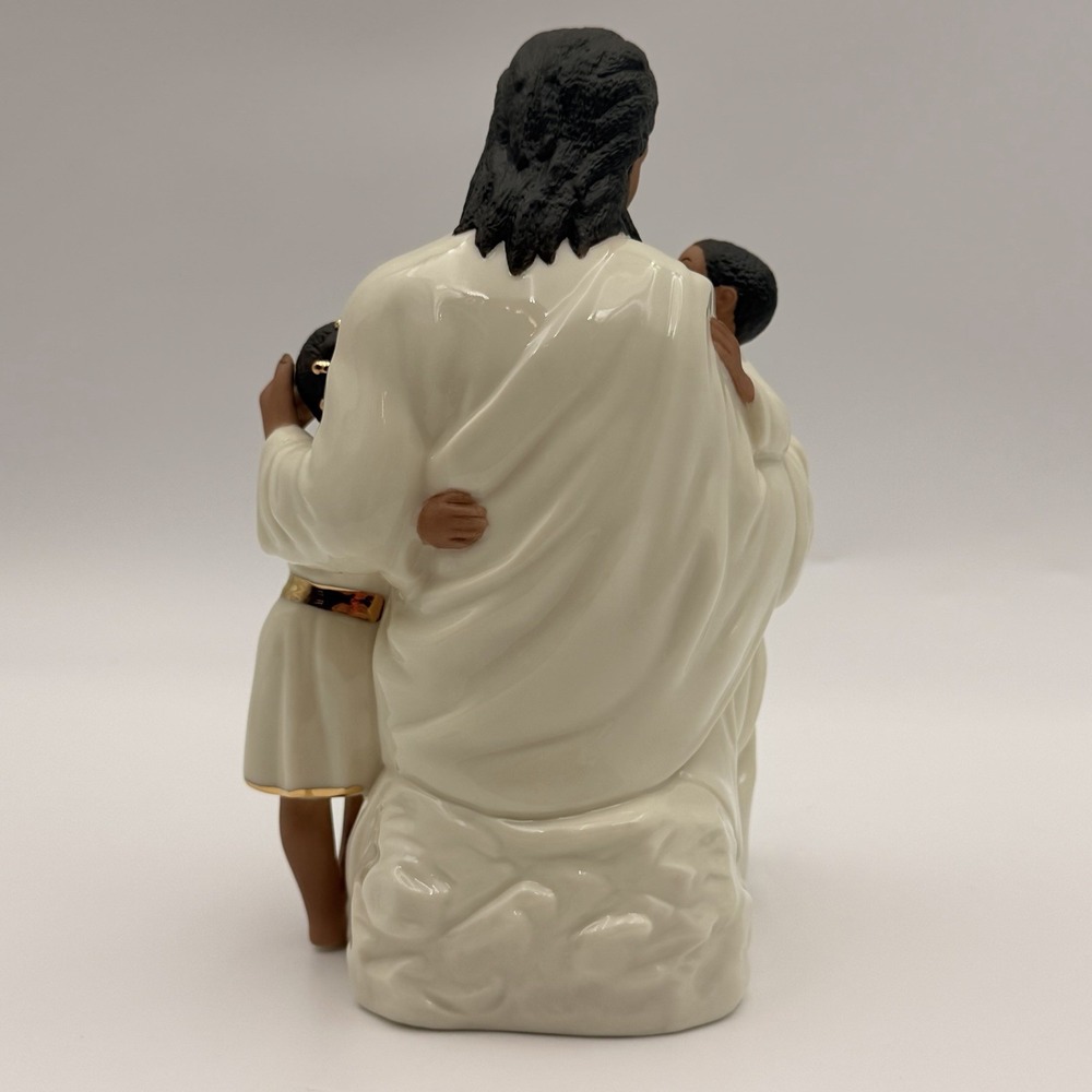 Lenox Cherished Blessings Jesus African America 1989 Retired Lmtd Ed Figurine - Picture 5 of 11